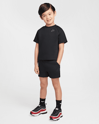 Детские шорты Nike Toddler Tech Fleece Tee and Shorts Set