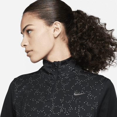 Top da running con zip a 1/4 Nike Swift – Donna