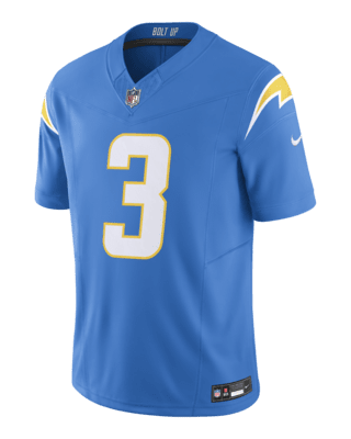 Men's Nike Justin Herbert Black Los Angeles Chargers RFLCTV Limited Jersey