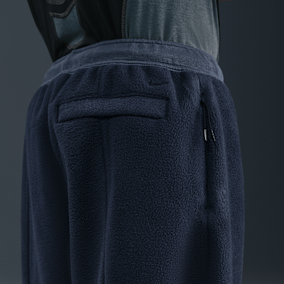 Pantaloni Uomo In Pile Con Orlo Aperto, Tinta Unita, Con Tasche Con Cerniera, Per Corsa, Jogging, Yoga, Palestra – Taglie S-3XL