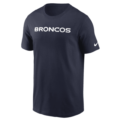 Мужская футболка Denver Broncos Primetime Wordmark Essential