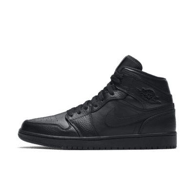 nike jordan mid black