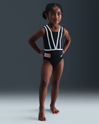 Nike Gymnastics Stars at Midnight Leotard