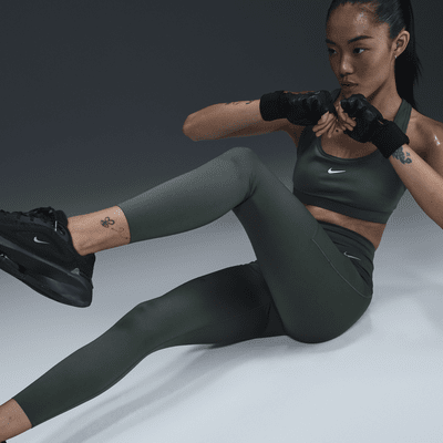 Nike Go 女款緊密支撐型高腰口袋九分內搭褲