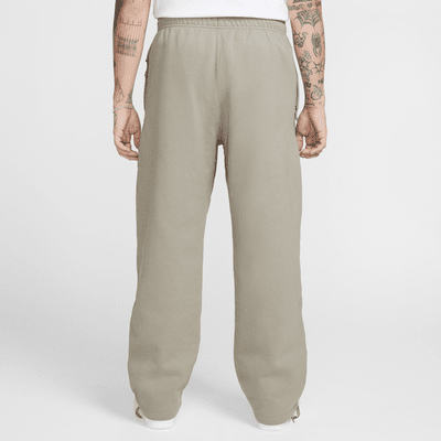 Nike Solo Swoosh Men's Open-Hem Fleece Pants