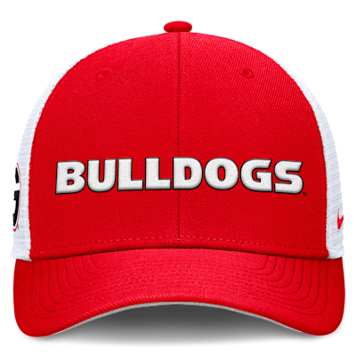 Gorra de rejilla universitaria Nike Dri-FIT ajustable para hombre Georgia Bulldogs Dugout Coaches Rise