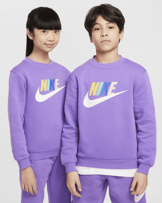 Подростковый свитшот Nike Sportswear Club Fleece Big Kids'