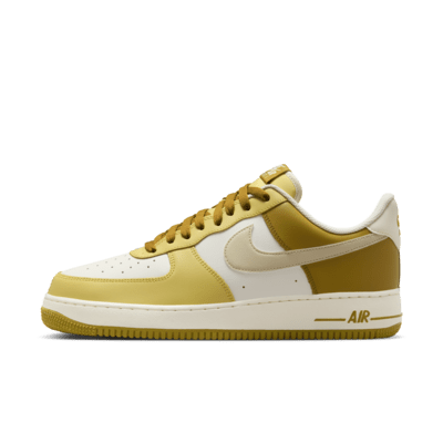 Nike air force 1 hombre clearance amarillo