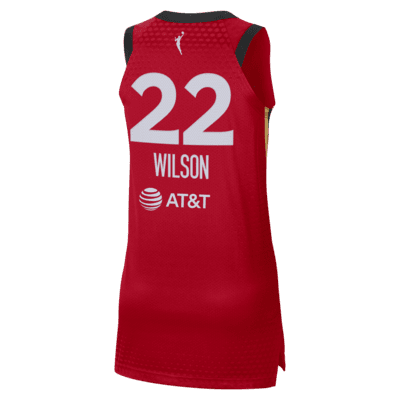 A'ja Wilson Las Vegas Aces Explorer Edition WNBA Youth Swingman Jersey -  Throwback