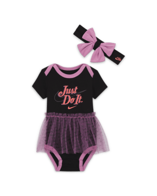 Детские  Nike Swooshfetti Baby 2-Piece Tutu Bodysuit Boxed Set