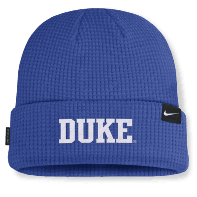 Gorro con dobladillo universitario Nike para hombre Duke Blue Devils Sideline Terra