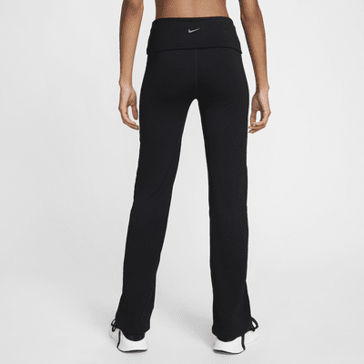 Nike One Dri-FIT-Hose mit umschlagbarem, hohem Bund (Damen)