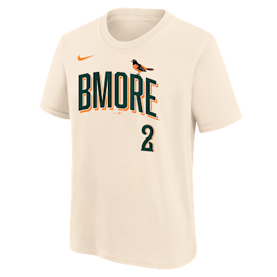 Jackson Holliday Baltimore Orioles City Connect Big Kids' Nike MLB T-Shirt from Nike - $35