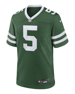 Мужские джерси Garrett Wilson New York Jets Nike NFL Game Football Jersey для футбола