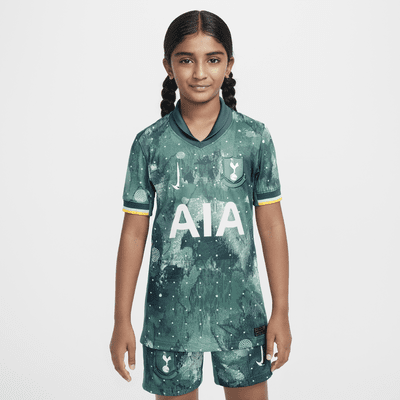 Tottenham Hotspur 2024/25 Stadium Third Replika-Fußballtrikot mit Nike Dri-FIT-Technologie (ältere Kinder)