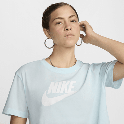 Playera cropped con logotipo para mujer Nike Sportswear Essential