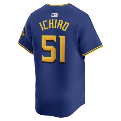 Ichiro Suzuki Seattle Mariners City Connect Men's Nike Dri-FIT ADV MLB Limited Jersey