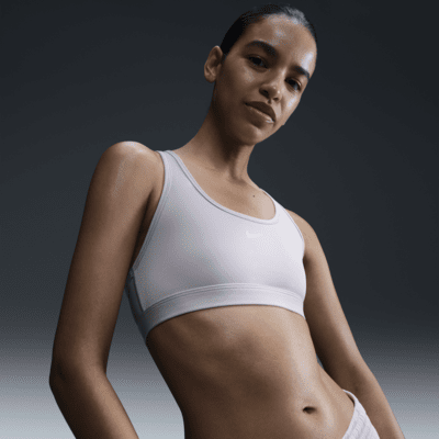 Bra deportivo sin almohadillas para mujer Nike Swoosh Light Support