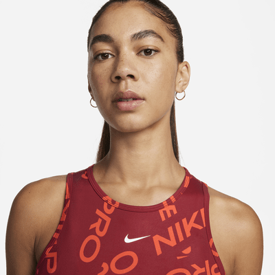Nike Pro Dri-FIT Women's Crop Printed Tank Top. Nike ZA