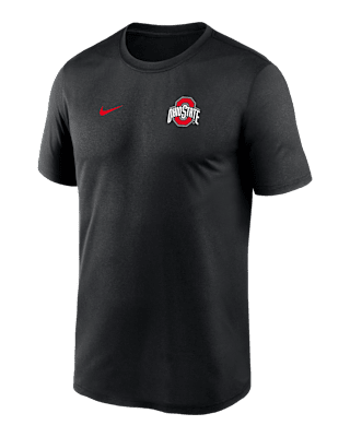 Мужская футболка Ohio State Sideline Legend Small Logo Nike Dri-FIT College