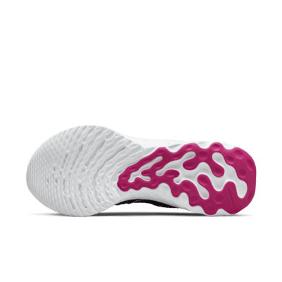 nike react infinity run flyknit pink