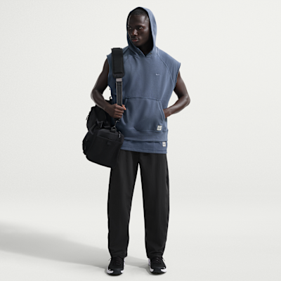 Sudadera con gorro de entrenamiento sin mangas Nike de tejido Fleece Dri-FIT para hombre NAC