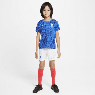 FFF 2022 Home Little Kids' Nike Dri-FIT Soccer Kit