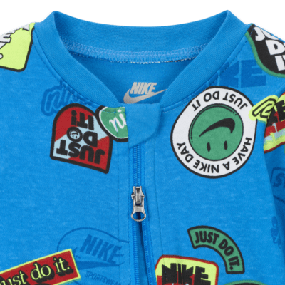 Nike Sportswear Baby (0-9M) Printed Footed Coverall. Nike.com