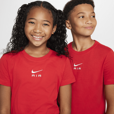 Playera para niños talla grande Nike Air