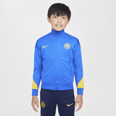 Inter Milan Strike (tredjedrakt) Nike Dri-FIT strikket fotballtracksuit til store barn