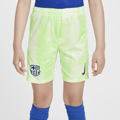 Shorts da calcio replica Nike Dri-FIT FC Barcelona 2024/25 Stadium per ragazzo/a – Terza