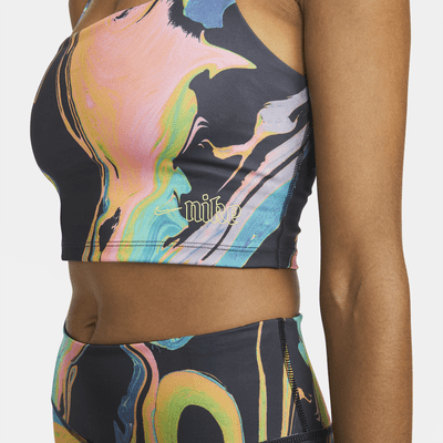 Nike Aurora Women's Cropped Marbled Tank