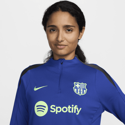 3e haut d'entraînement de foot Nike Dri-FIT FC Barcelona Strike pour femme