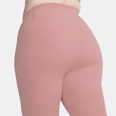 Leggings de cintura alta de 7/8 de baja sujeción para mujer Nike Zenvy (talla grande)