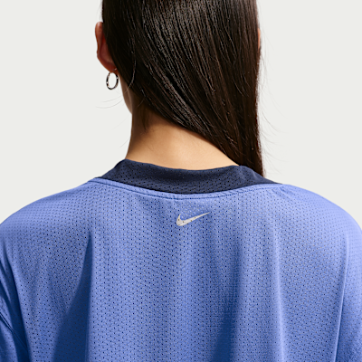 Jersey oversized cropped para mujer Nike Sportswear