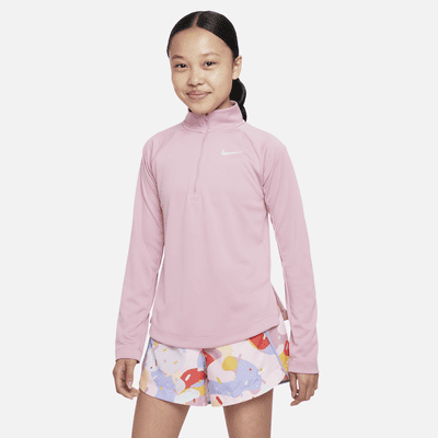 Nike Dri-FIT Big Kids' (Girls') Long-Sleeve Running Top