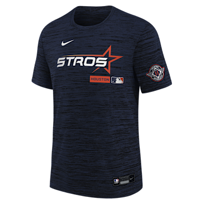 Houston Astros Authentic Collection City Connect Velocity Big Kids' Nike Dri-FIT MLB T-Shirt from Nike - $35