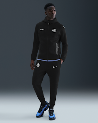 Мужские спортивные штаны Chelsea FC Tech Nike Total 90 Soccer Fleece Joggers