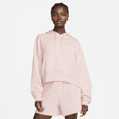 Nike Sportswear Women's Oversized Jersey Pullover Hoodie.