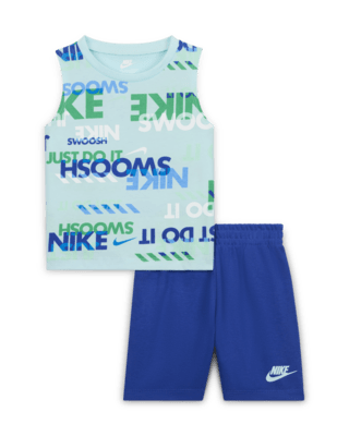 Детские  Nike Sportswear PE Baby (12-24M) Printed Tank Set