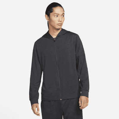 Nike Yoga Dri-FIT 男款全長式拉鍊外套