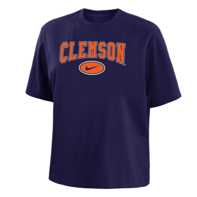 Clemson Tigers Nike Baseball Plate Performance T-Shirt - Orange