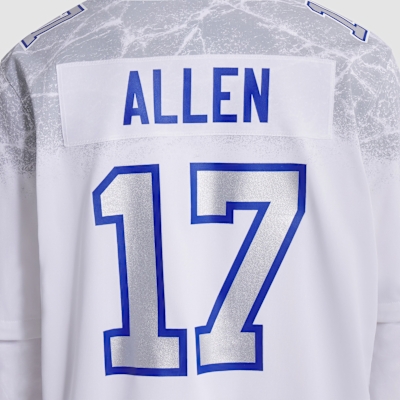 Jersey Nike de la NFL Game para hombre Josh Allen Buffalo Bills Rivalries Collection
