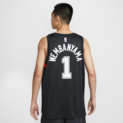 Maglia Victor Wembanyama San Antonio Spurs City Edition Swingman Nike NBA – Uomo