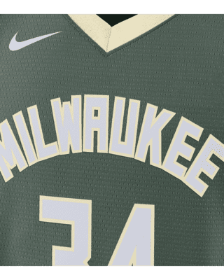 Nike Milwaukee Bucks Icon Edition 2022/23 NBA Swingman Jersey Green -  FIR/ANTETOKOUNMPO G