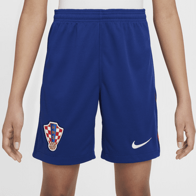 Εντός/εκτός έδρας ποδοσφαιρικό σορτς Nike Dri-FIT Replica Κροατία 2024/25 Stadium για μεγάλα παιδιά