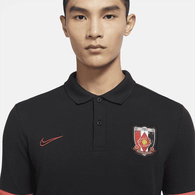 Urawa Red Diamonds Men's Polo. Nike JP