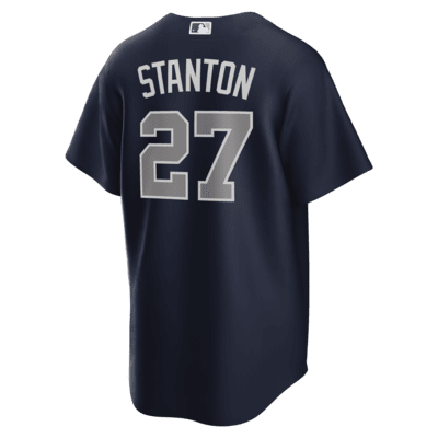 MLB New York Yankees (Giancarlo Stanton) Men's Replica Baseball Jersey