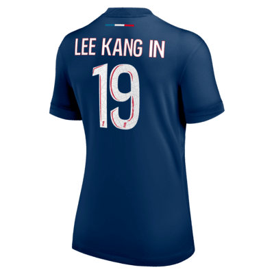 Jersey de fútbol Nike Dri-FIT del Paris Saint-Germain local 2024/25 Stadium Lee Kang-in para mujer