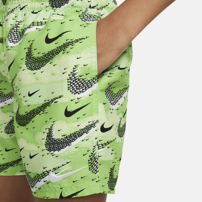 Shorts de vóleibol de 10 cm para niño talla grande Nike Swim Flock